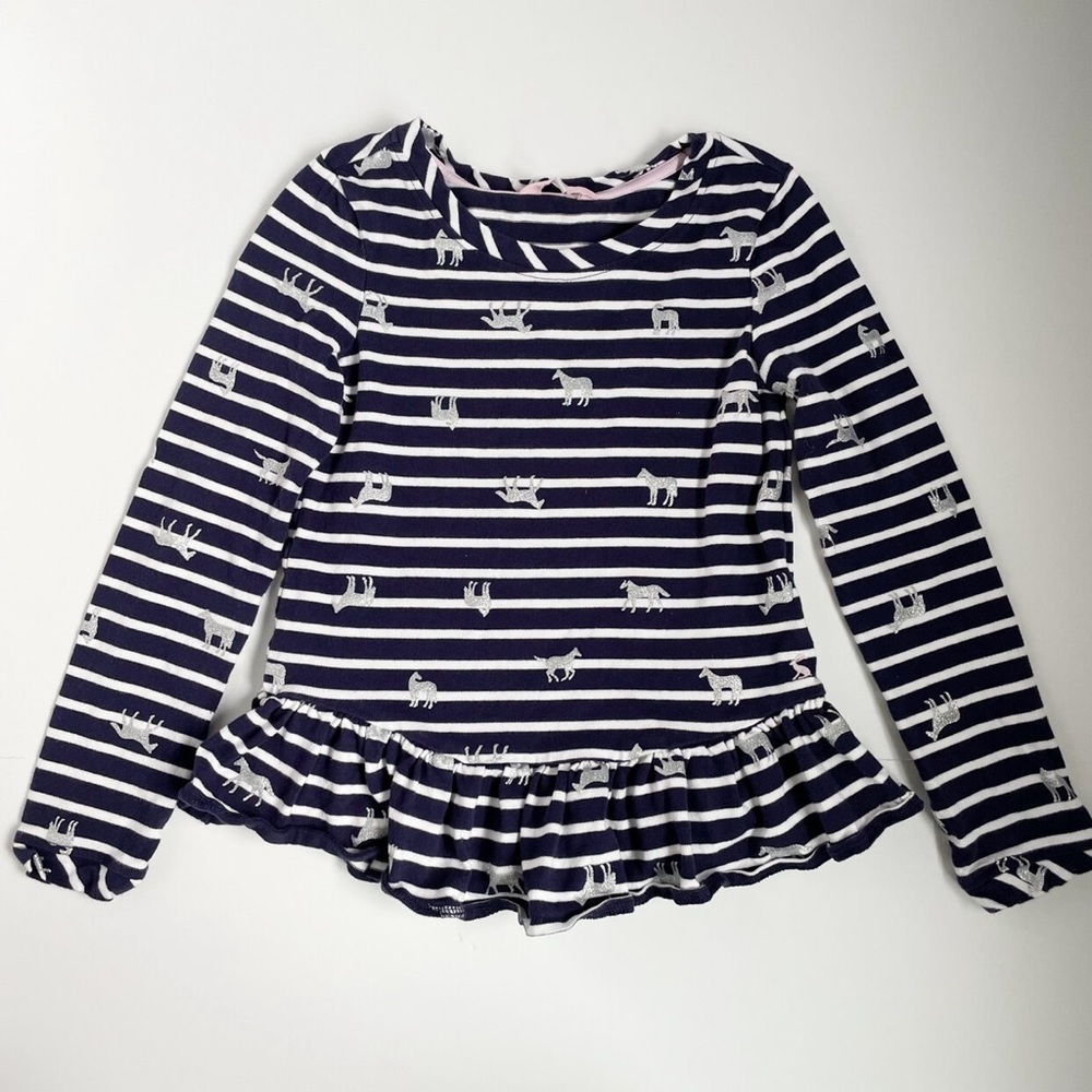 Joules girls peplum top